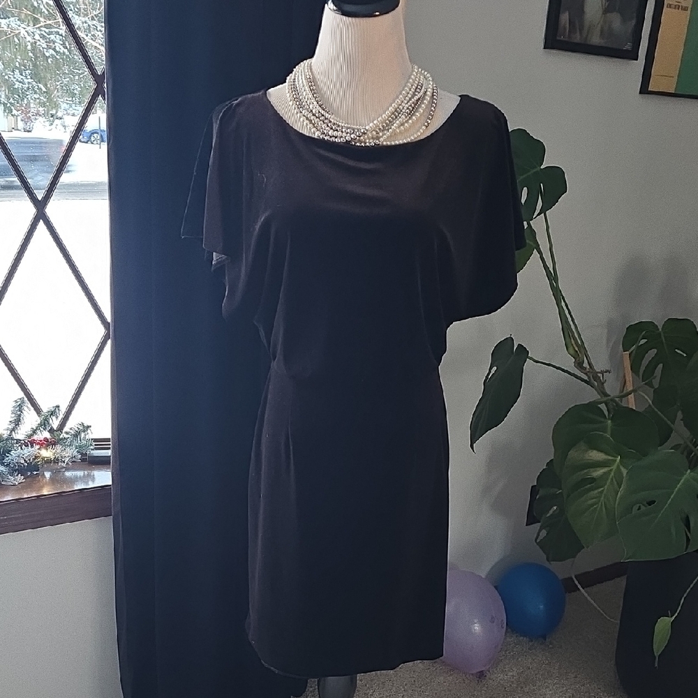 WHBM Sz XS Black Dress